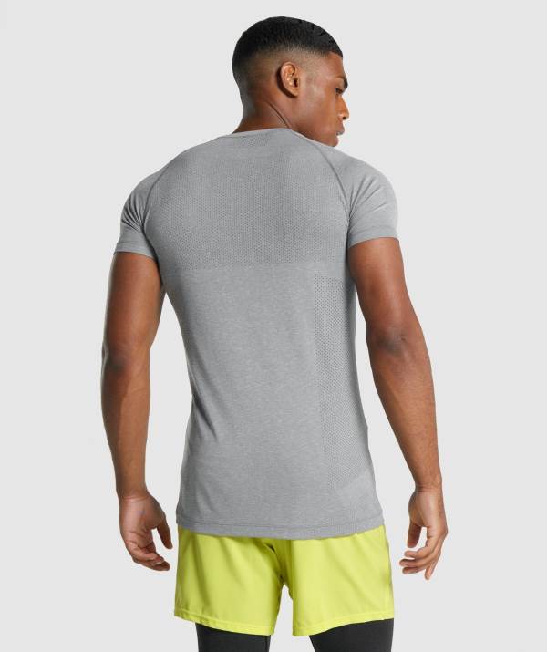 Panske Tricka Gymshark Vital Light Seamless Siva | QA9651304